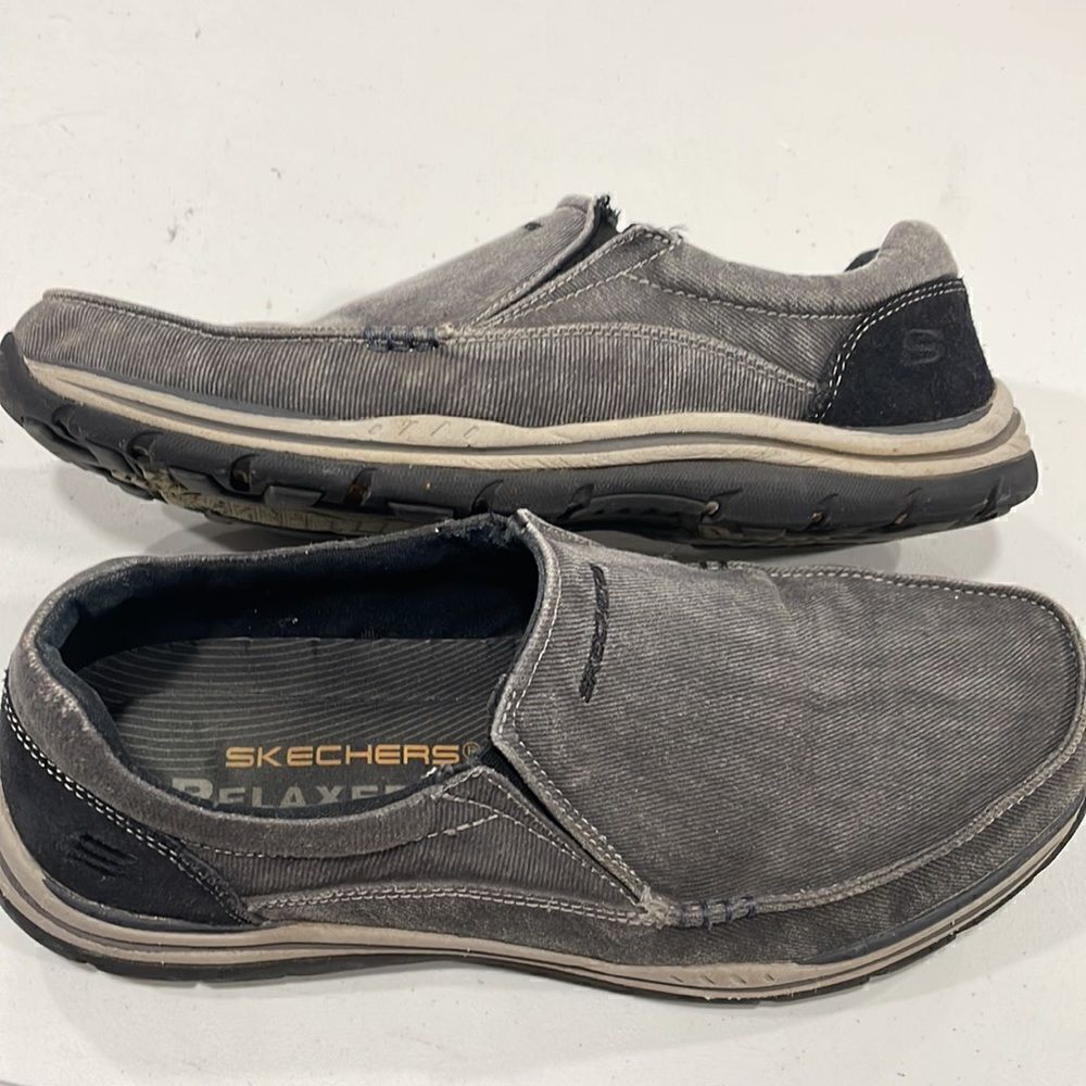 Skechers Creston Relaxed Fit Memory Foam Slip On Loafers. Size 11 Men’s - Picture 5 of 7